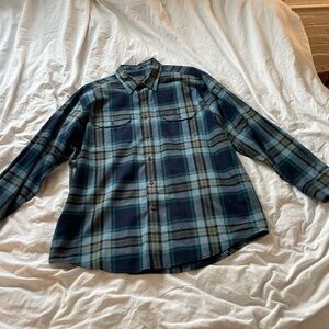 New Men's Pendleton Bridger Wool Plaid Button-Up Shirt - Size XL (RETAIL $198)